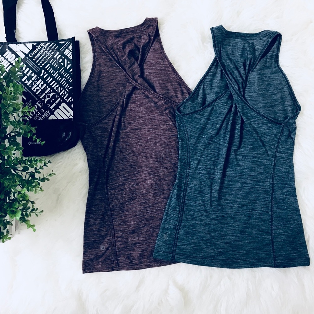 SOLD! BUNDLE of Lululemon & Go Everywhere Tanks 6 - Picture 1 of 5